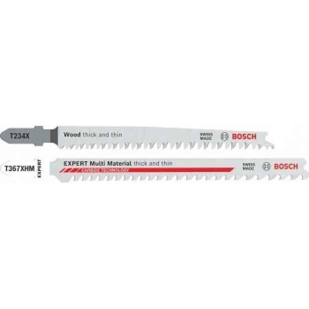 Bosch pilové listy pro přímočaré pily T234X+T367XHM 26kusů 2608665464