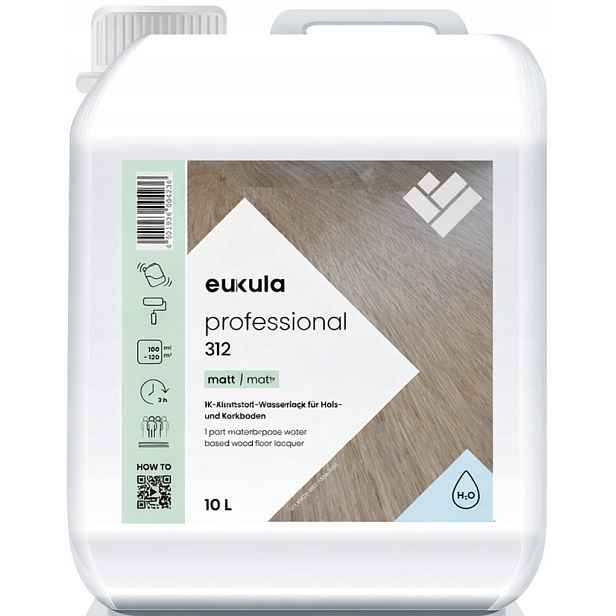 Eukula Professional 312 Mat 10L lak na dřevěné podlahy