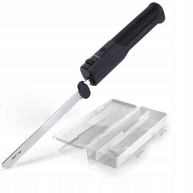 Nůž Rybí Maso Usb Nabíjení Multifunkční Černý