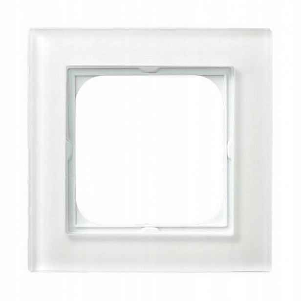 Ospel Sonáta bílé sklo rámeček R-1RG/31 (6mm)