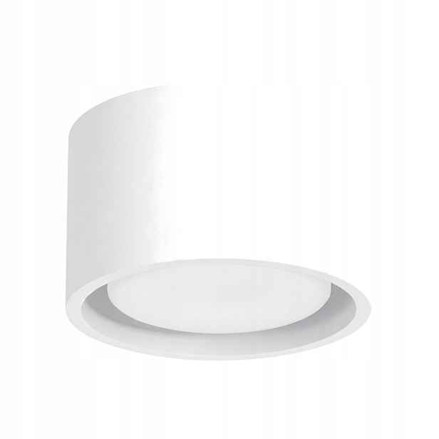 Sollux Lighting stropní spot bílý kulatý fi10cm gx53 10w modo
