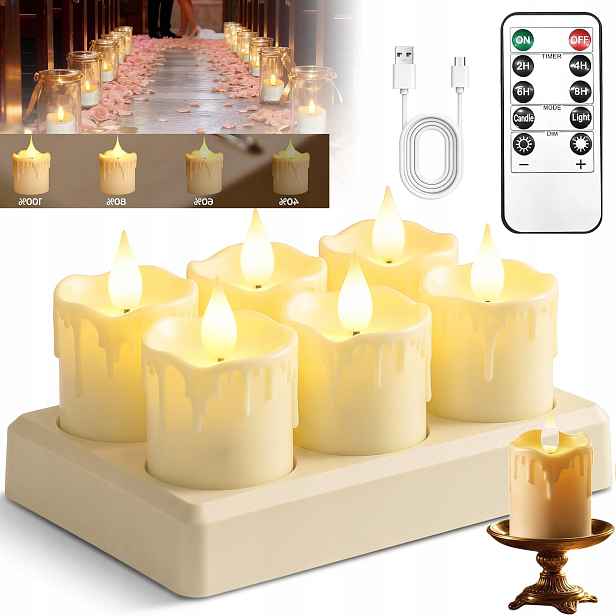 Svíčka Náplň Do Hřbitovné Svíčky Na Baterie Svíčka Pohyblivý Plamen Elegantní