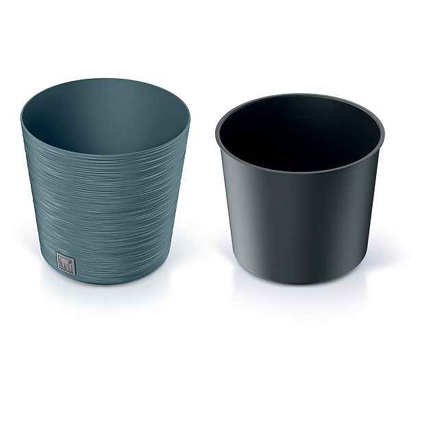 Prosperplast Květináč FUSU modrý, varianta 30 cm