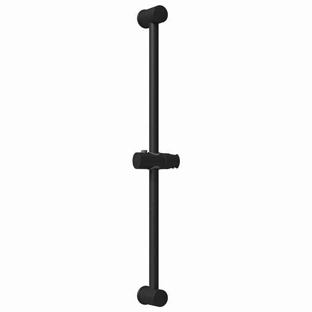 vidaXL Držák sprchové hlavice Černá 70 cm Nerezová ocel