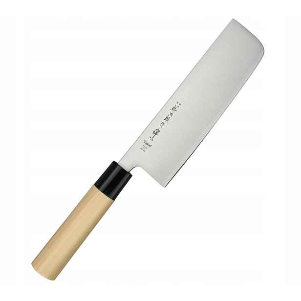 Nůž nakiri Tojiro Zen 16,5 cm jádro VG-10 60 Hrc magnolie Japonsko