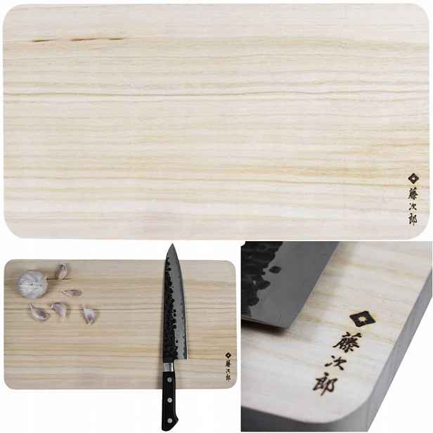 Tojiro Japonská univerzální krájecí deska ze dřeva Paulownia 42x23x2 cm