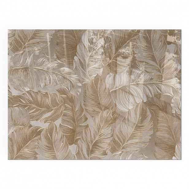 TULUP PODLOŽKA POD KRB 80x60 cm - Listy v jemných vzorech