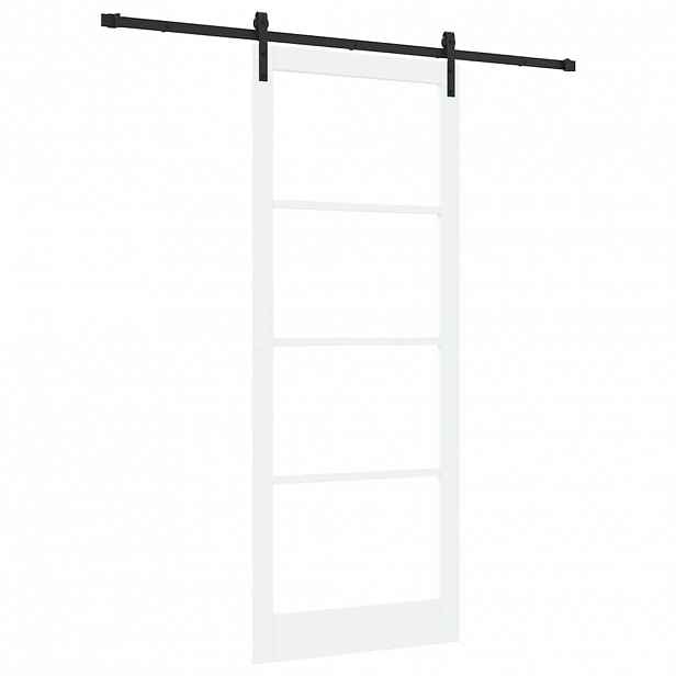vidaXL Posuvné dveře ORKDAL Bílá 93 x 232 cm