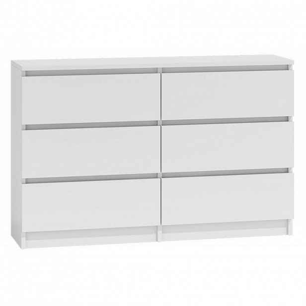RAUMHIRSCH FURNITURE KOMODA Bílá 120/75/30