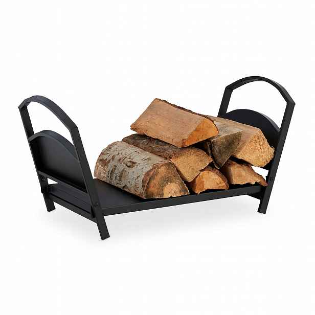 Stojan na dřevo Relaxdays kovový (H601)