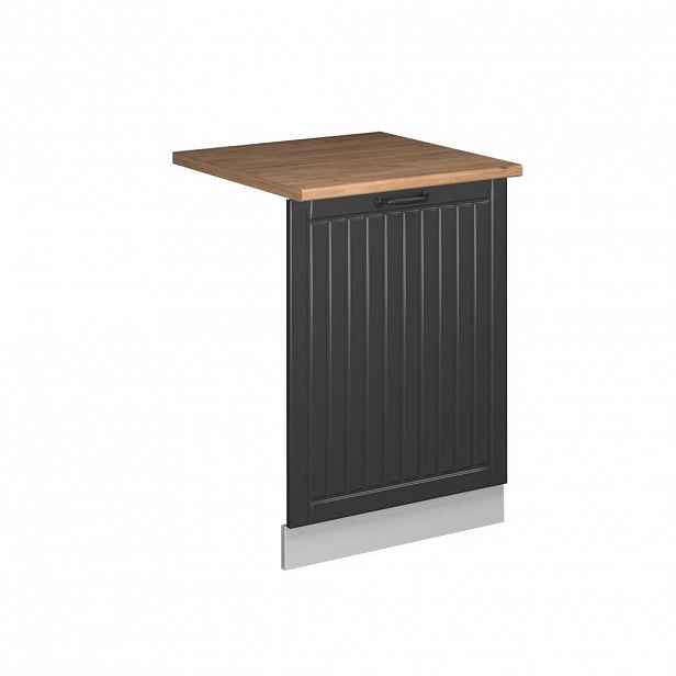 Vicco ČELNÍ PANEL MYČKY Fame-Line Antracitový venkovský dům 60 cm , PD Dub