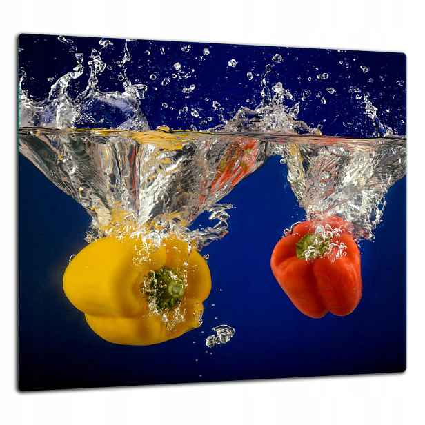 Skleněná Ochranná Deska Panel Lepidlo 65x60 Paprika