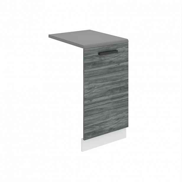B BELINI GROUP ČELNÍ PANEL pro myčku nádobí PZ. 45 cm, s úchytkou, Glamour dřevo