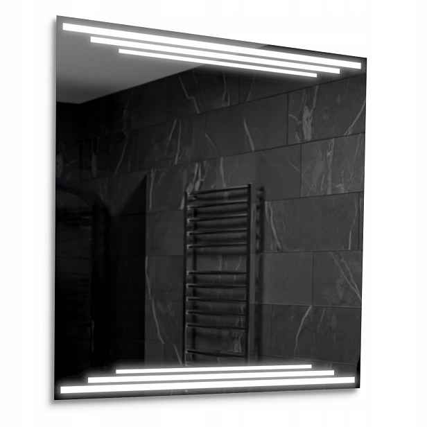 Zrcadlo Led podsvícené 80x80 cm Birma Koupelnové