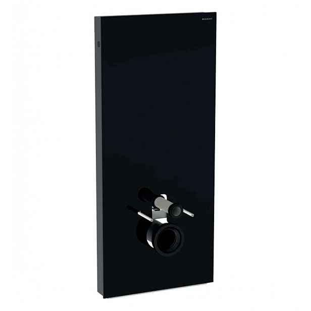 Geberit Monolith - Sanitární modul pro závěsné WC, 114 cm, spodní přívod vody, černá 131.031.SJ.6