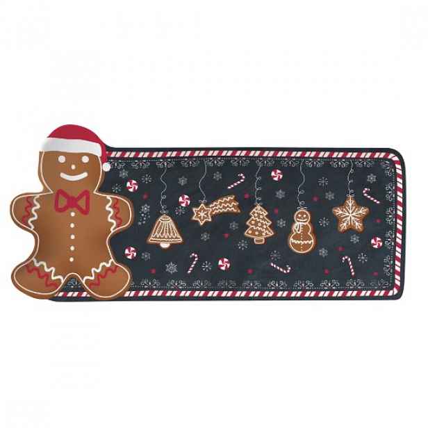 Servírovací talíř, 36 × 16 cm "GINGERBREAD" - Easy Life