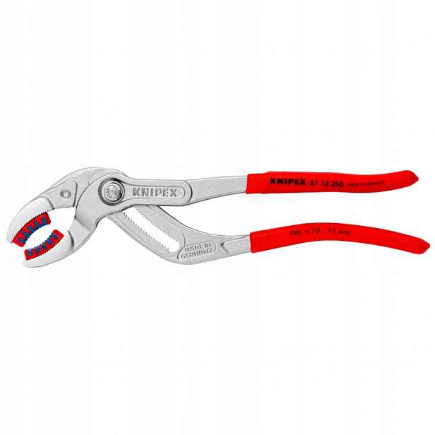 Kleště Pro Sanitární Sifony A Konektory 250 MM 81 13 250 Knipex