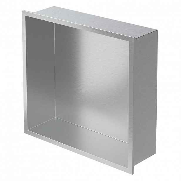 LuxeBath SPRCHOVÁ kabina stříbrná 30/30 cm s rámem