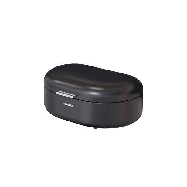 SIEGWERK Chlebník Panea, oválný, velikost M, černá  BK-200-M-BLK