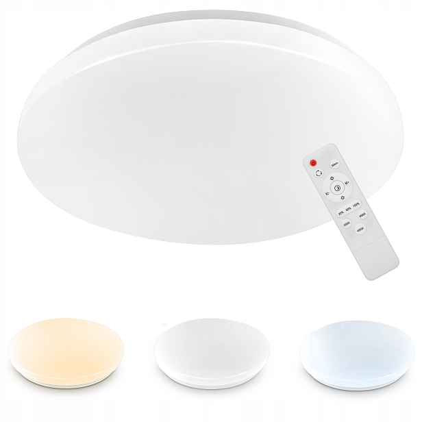 Stropní Svítidlo Led 72W Cct koupelnový IP44 Nástěnný stropní Lampa panel regulace