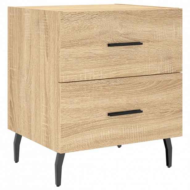 vidaXL Noční stolek dub sonoma 40 x 35 x 47,5 cm kompozitní dřevo