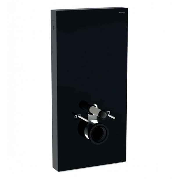 Geberit Monolith - Sanitární modul pro závěsné WC, 101 cm, boční přívod vody, černá 131.022.SJ.6