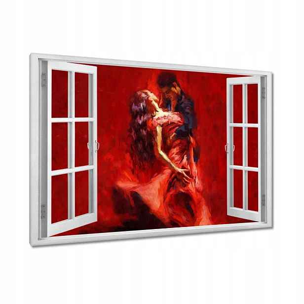Obrazy 90x60 Horký tanec Žena