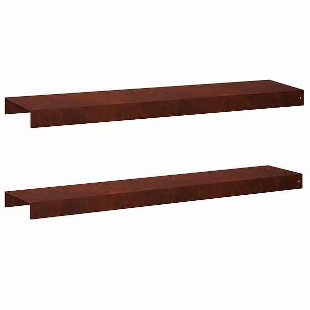 vidaXL Krycí profil na zahradní obruby 2 ks 100 x 20 x 5 cm