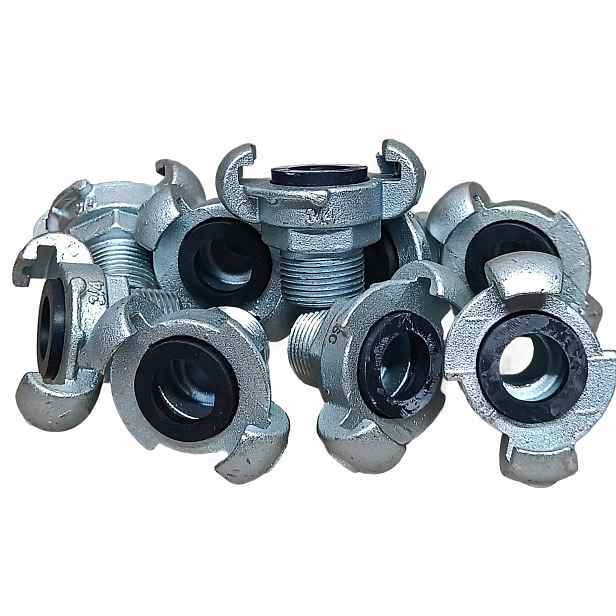 10 Ks Koncová Spojka Pro Vzduch, Vnější Závit 3/4", Rozteč Špičáků 42 MM