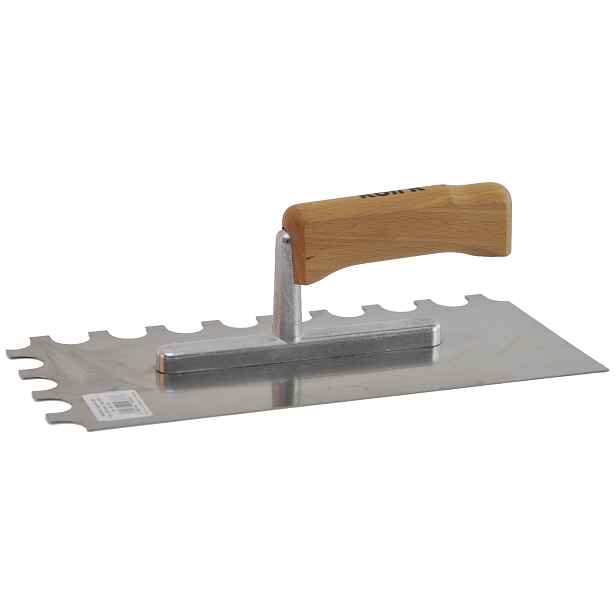Hladítko nerez. zub. kul. DEK HN20 DR 130×270 mm zuby 10 mm