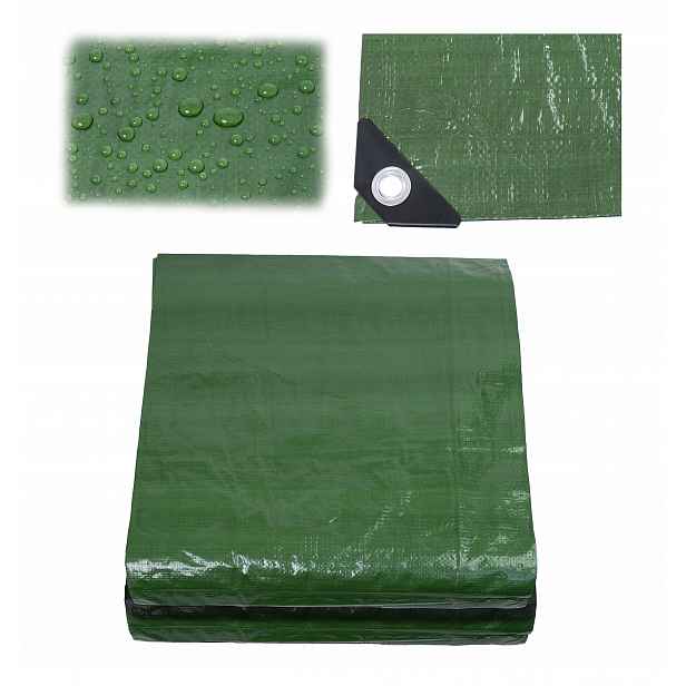 Plachta 6X10 M Zelená Zesílená Hrubá 120 G Silný Uv++ Filtr