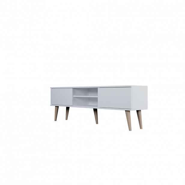 RAUMHIRSCH FURNITURE NÍZKÁ SKŘÍŇKA Toronto II bílá 35/55,2/160 cm