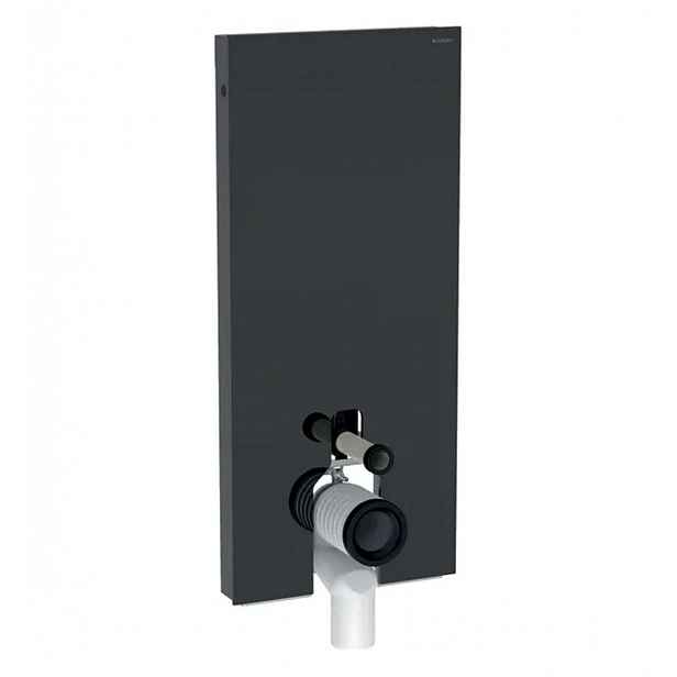 Geberit Monolith - Sanitární modul pro stojící WC, 114 cm, spodní přívod vody, lávová 131.033.JK.5
