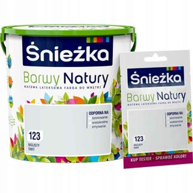 Śnieżka Barvy přírody, mlhavý úsvit 123 5 l