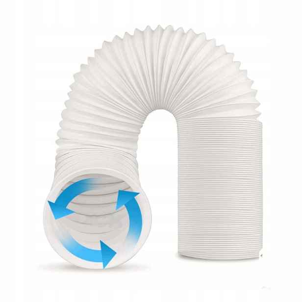 Ventilační Vzduchová Hadice pro klimatizaci Trubka Kabel