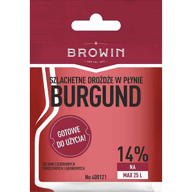 Browin Burgundské vinařské kvasnice w/o growing, 20 ml