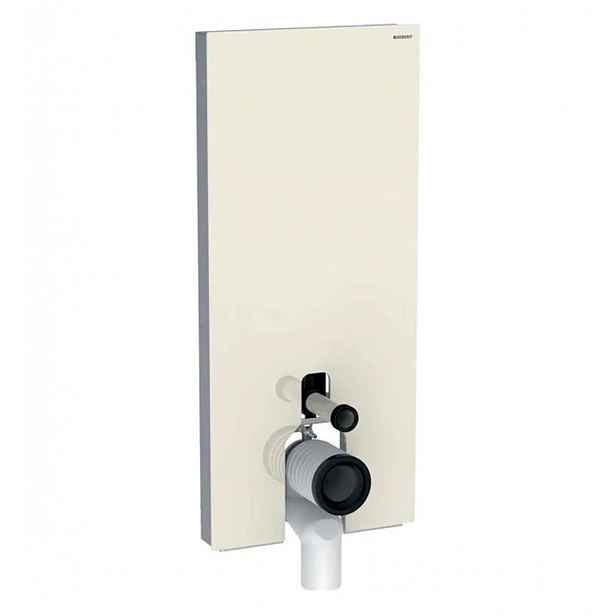 Geberit Monolith - Sanitární modul pro stojící WC, 114 cm, spodní přívod vody, písková šedá 131.033.JL.5