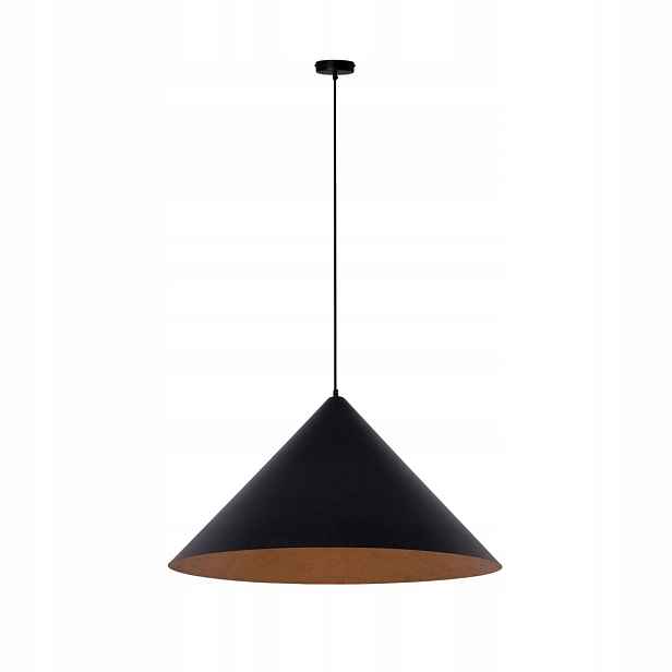 Lustr Závěsná lampa Černá 3 zdroje E27 140 Cm Sigma Lighting