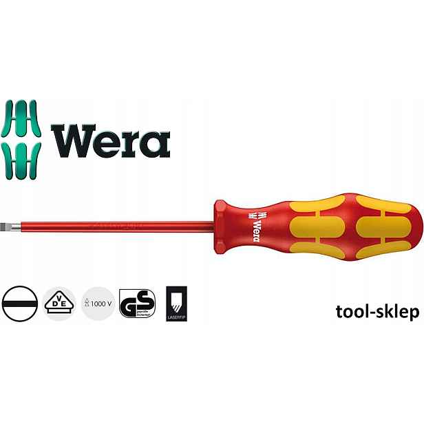Plochý šroubovák Wera 10x200 mm