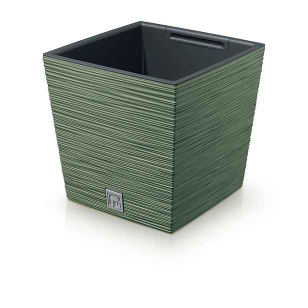 Prosperplast Květináč FUSU V zelený, varianta 24 cm