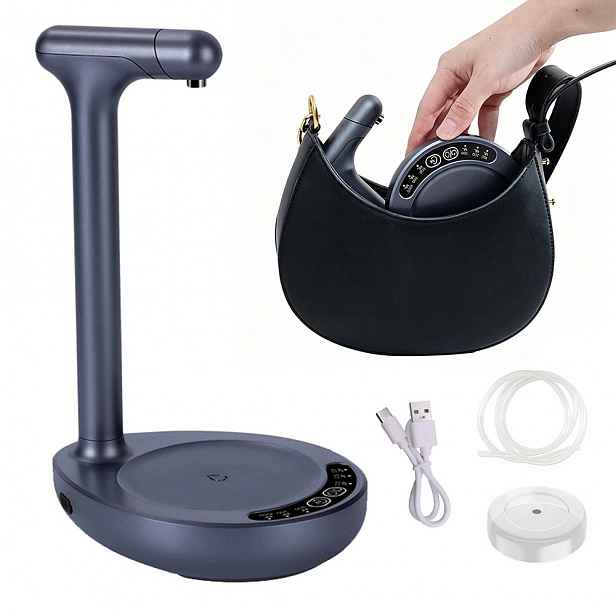 Elektrický Dávkovač Vody Usb 1200 mAh Automatická Pumpa 6 Úrovní