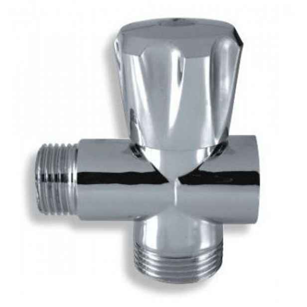 Novaservis - Pračkový ventil pod stojánkovou baterii 1/2" x 3/4" x 3/4", chrom CF3019A