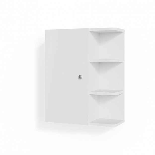Vicco SKŘÍŇKA DO KOUPELNY Fynn Bílá 47.2 x 59.2 cm