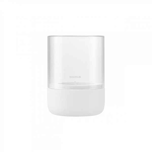 Svícen výška 14 cm Blomus CALMA -bílý