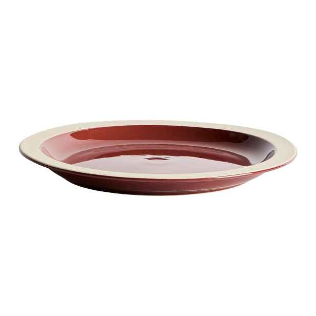 Vínový keramický talíř ø 25 cm Doren – Kave Home