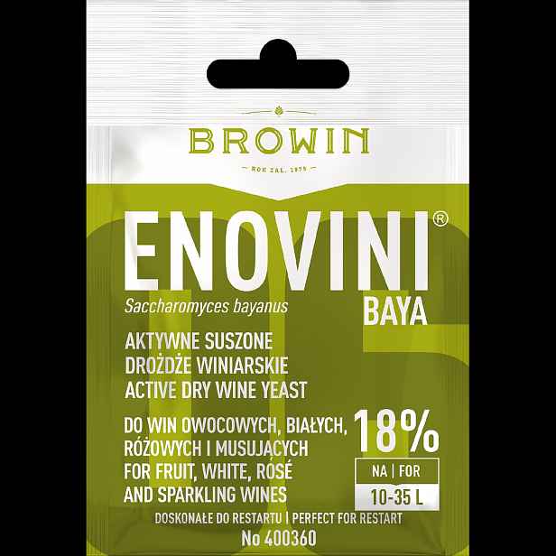 Browin Enovini BAYA vinařské kvasinky, 7 g
