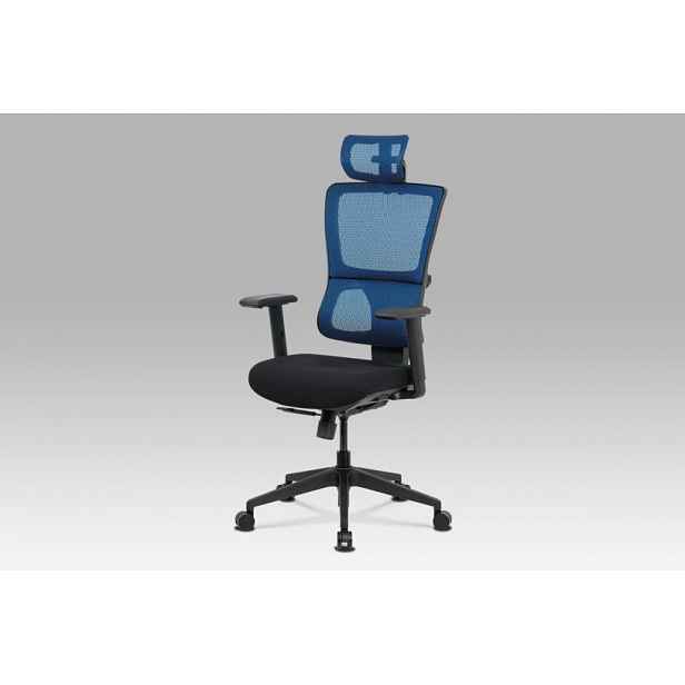 Kancelářská židle BLUE černá / modrá Autronic