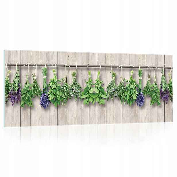 Skleněný obraz na skle do kuchyně Levandule XL 125x50