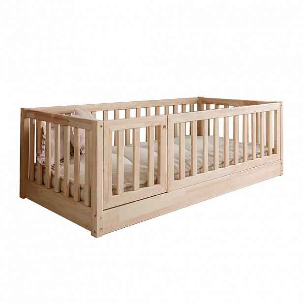 Petits-meubles POSTEL 120/200 Bambino Přírodní dřevo