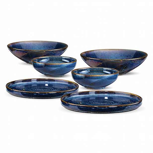 Jídelní sada pro 2 osoby Deep Blue Verlo